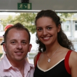 Radijec Bobo (Radio Viva) in Miss Slovenije 2007 Tadeja Ternar